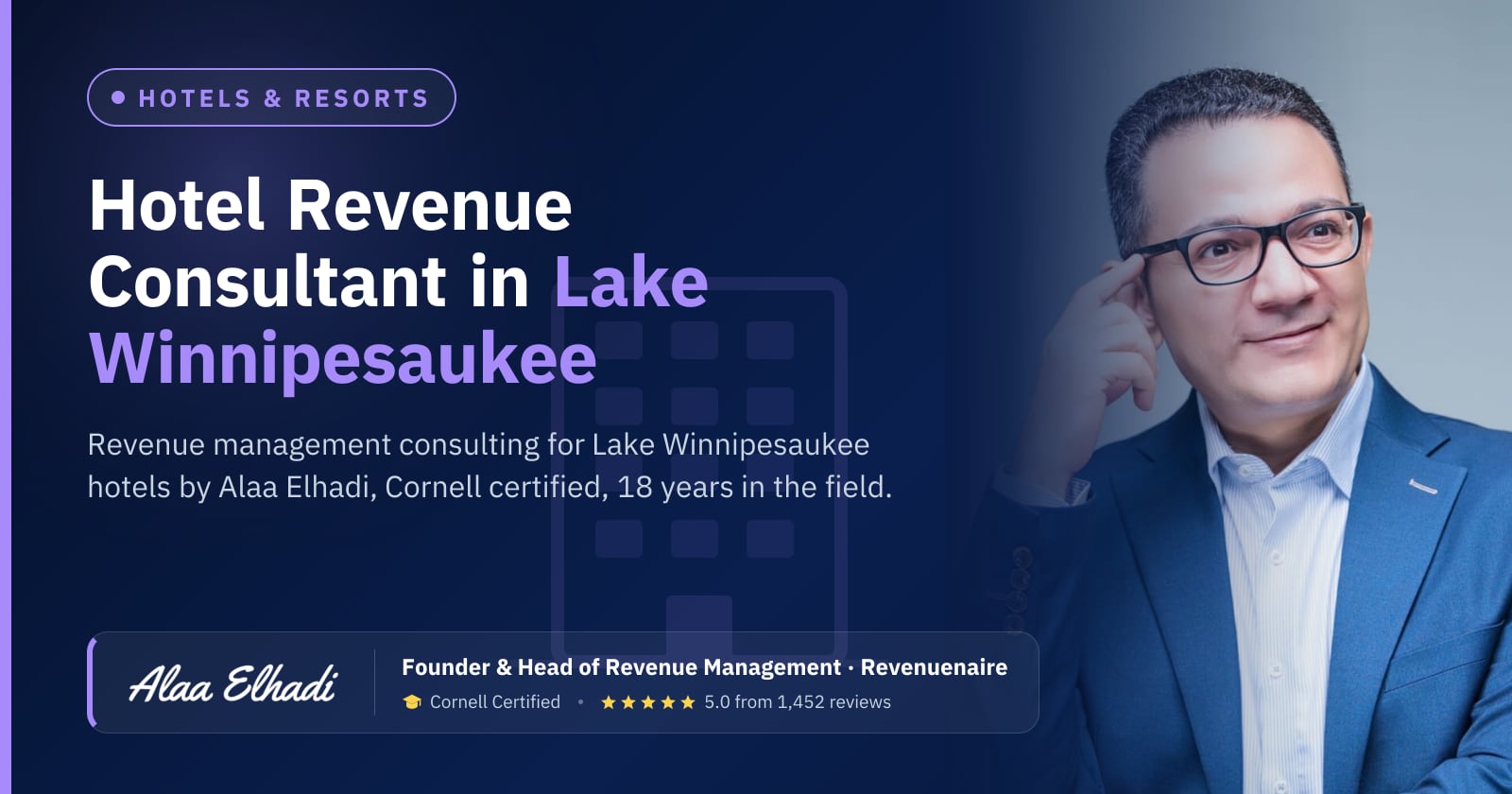 Hotel Revenue Management Consultant in Lake Winnipesaukee, United States