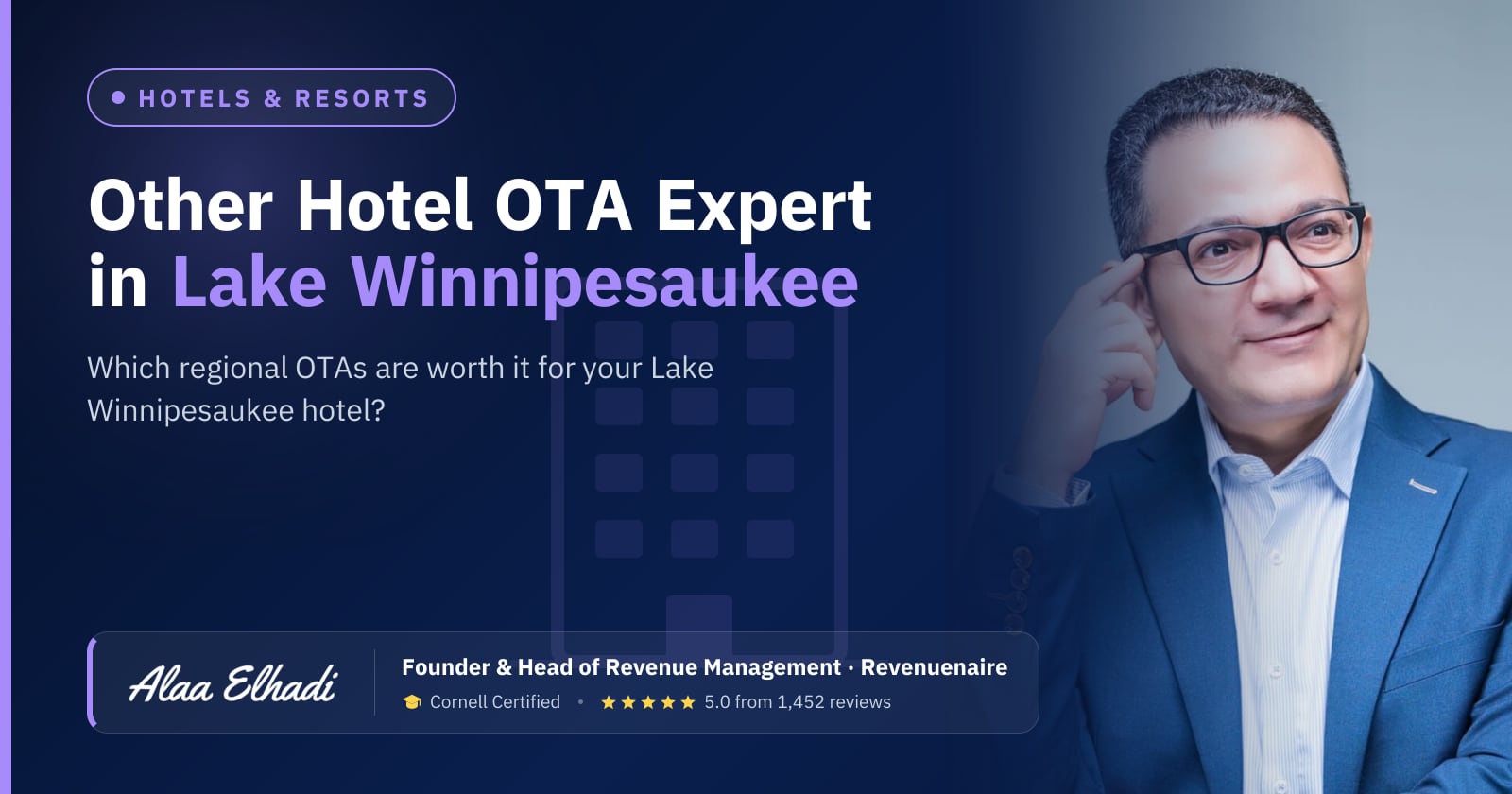 Regional Hotel OTA Optimization Expert in Lake Winnipesaukee, United States