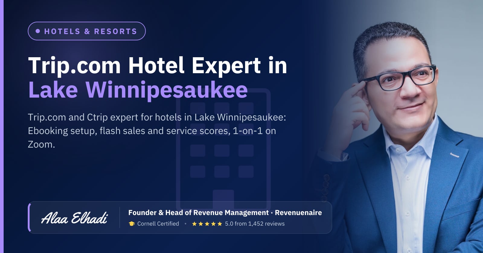 Trip.com Optimization Expert for Hotels in Lake Winnipesaukee, United States