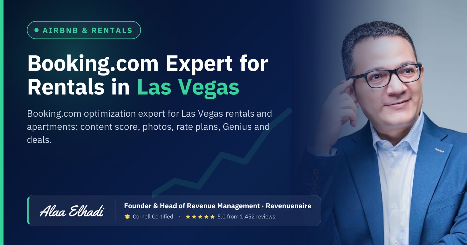 Booking.com Optimization Expert for Rentals in Las Vegas, United States