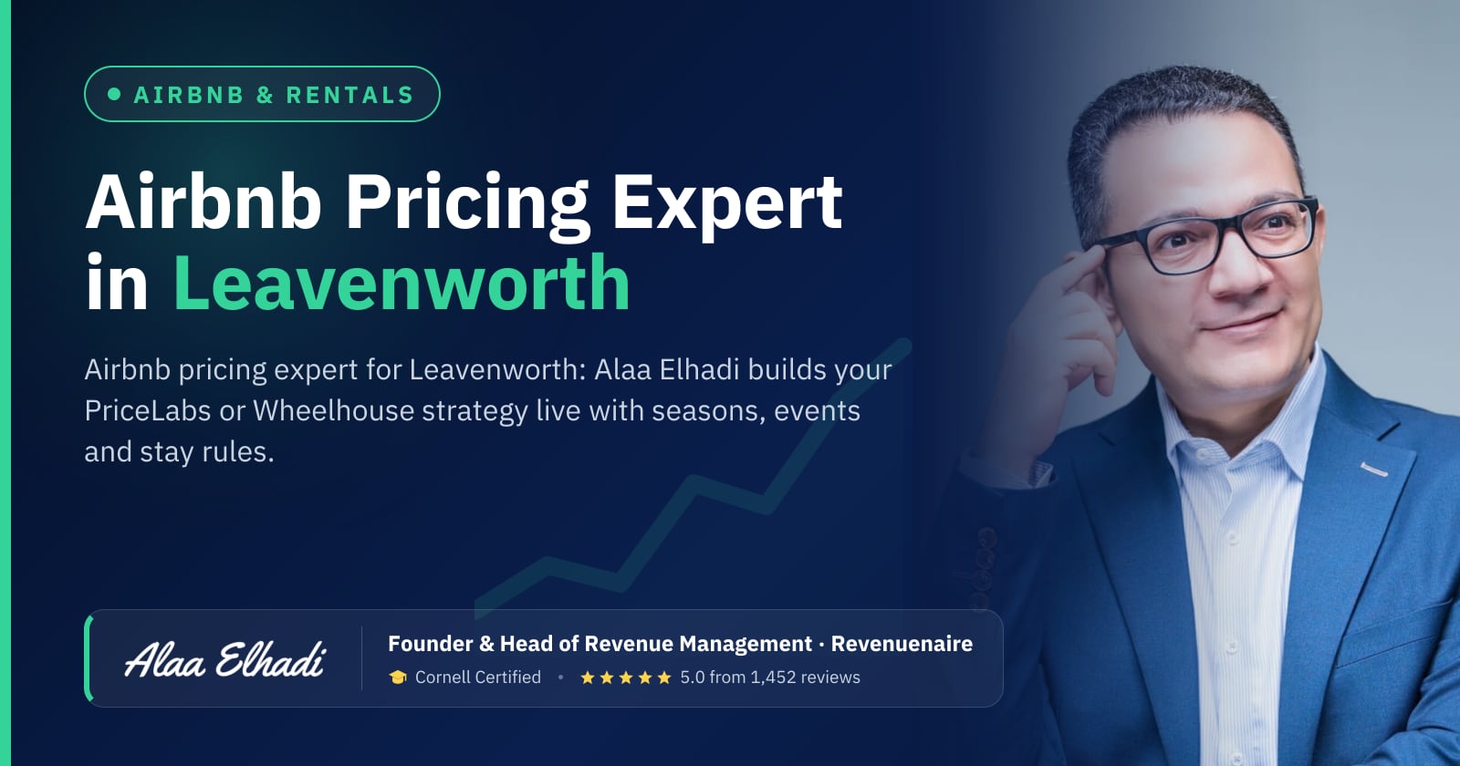 Airbnb Pricing Expert in Leavenworth & the Washington Cascades, United States