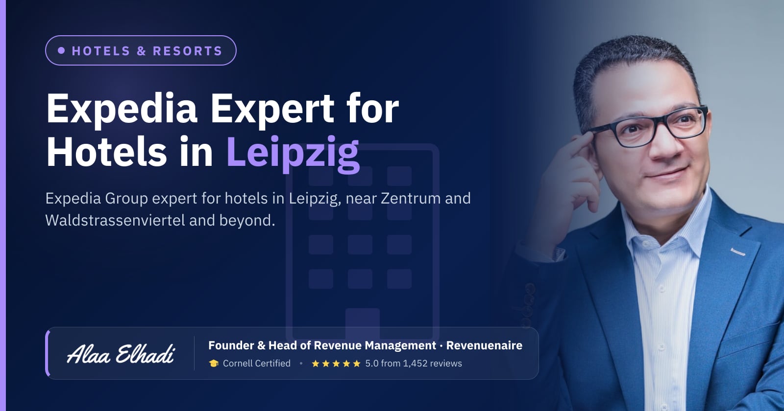 Expedia Optimization Expert for Hotels in Leipzig, Germany