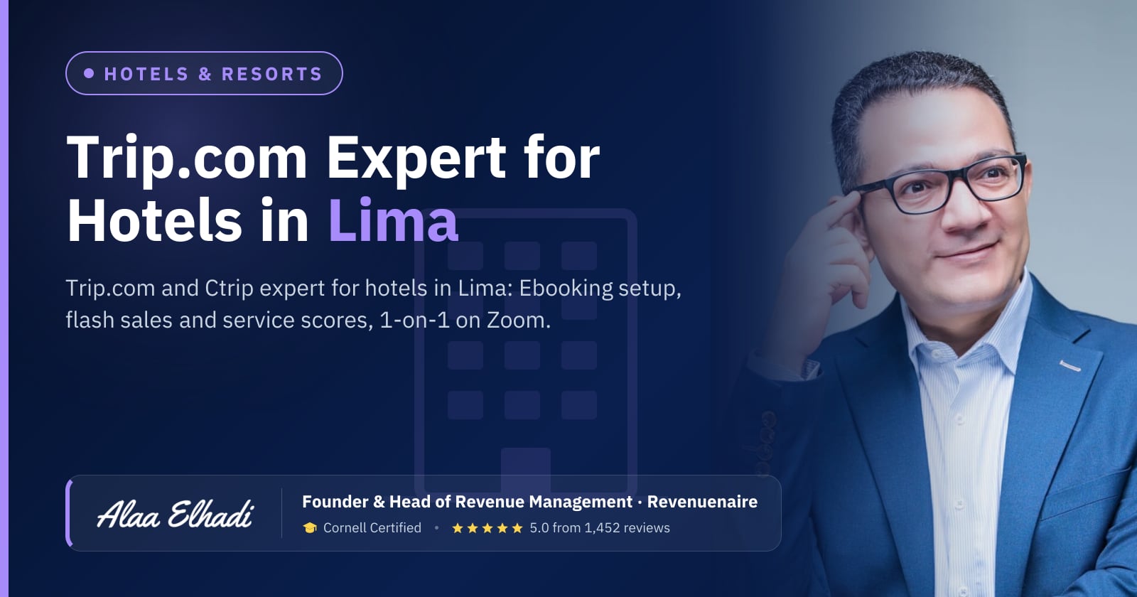 Trip.com Optimization Expert for Hotels in Lima & Cusco, Peru