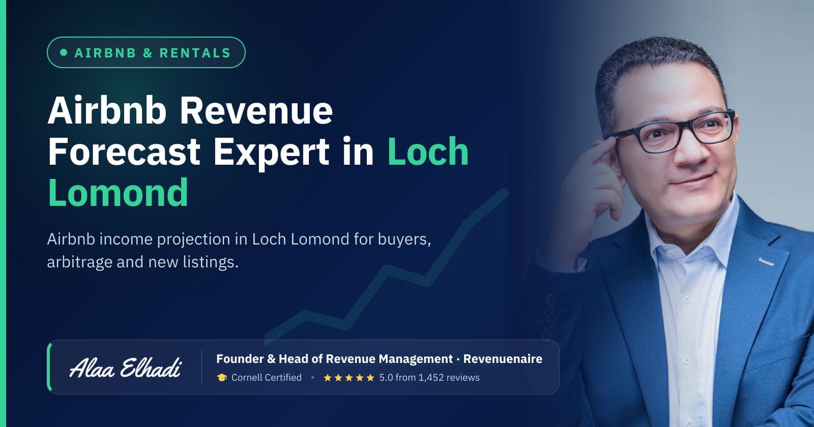 Airbnb Revenue Forecast Expert in Loch Lomond & the Trossachs, United Kingdom