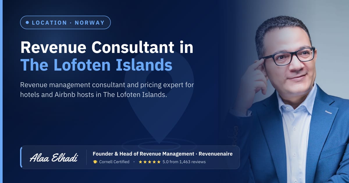 Revenue management consultant in The Lofoten Islands, Norway