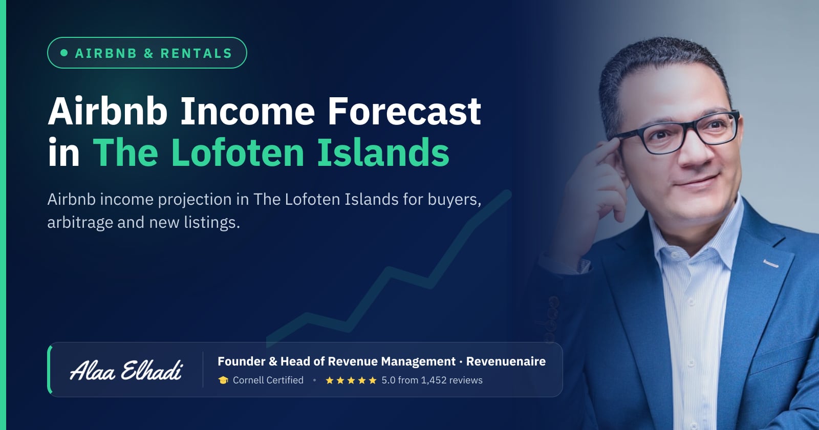 Airbnb Revenue Forecast Expert in The Lofoten Islands, Norway