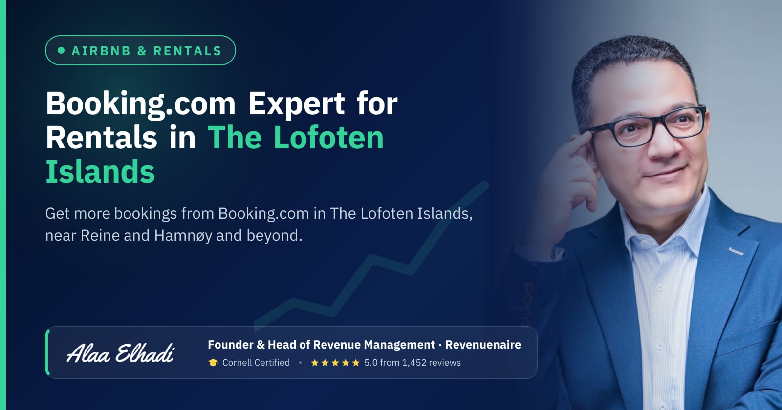 Booking.com Optimization Expert for Rentals in The Lofoten Islands, Norway
