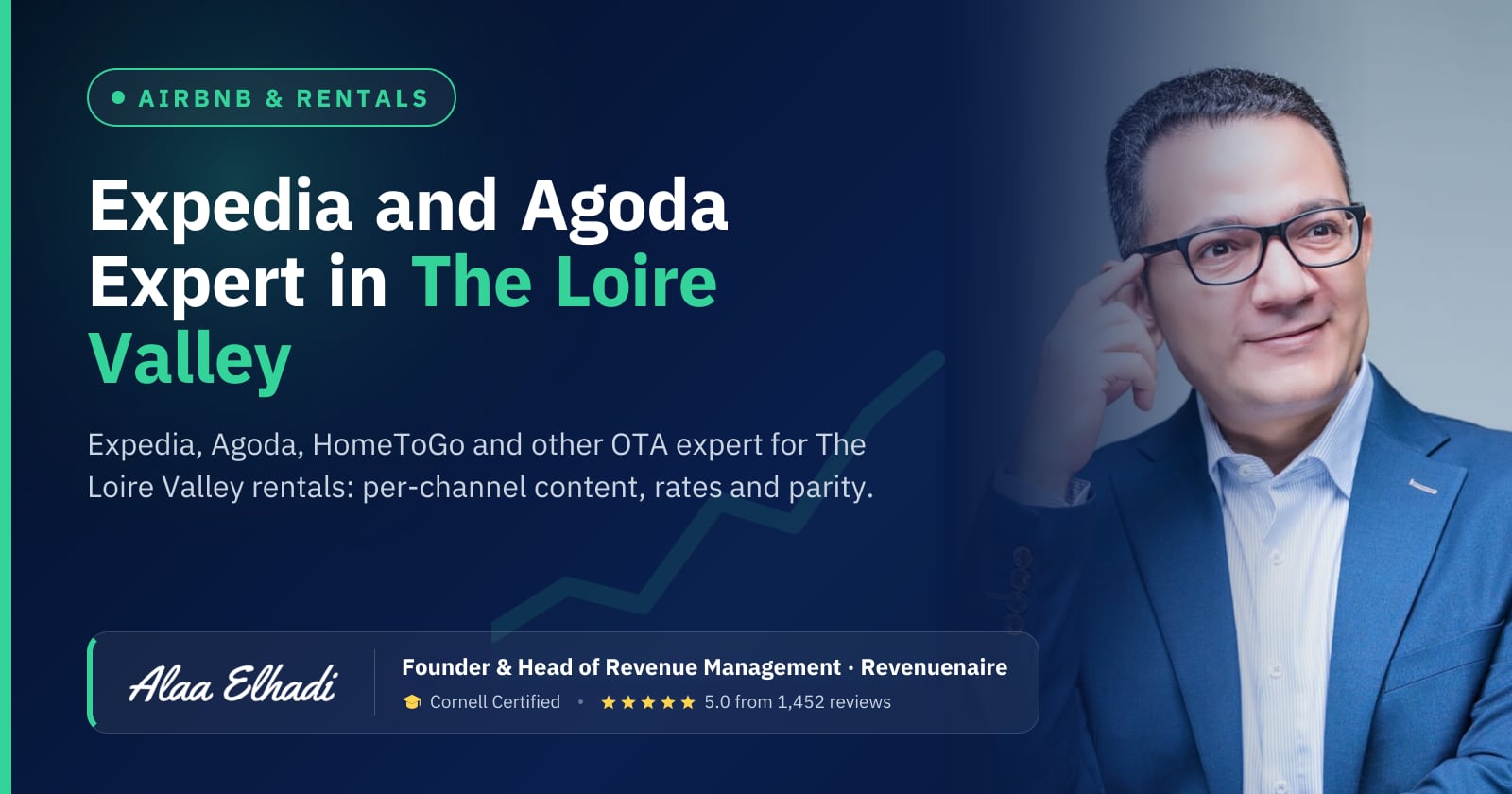 Expedia, Agoda and Other OTA Expert in The Loire Valley, France