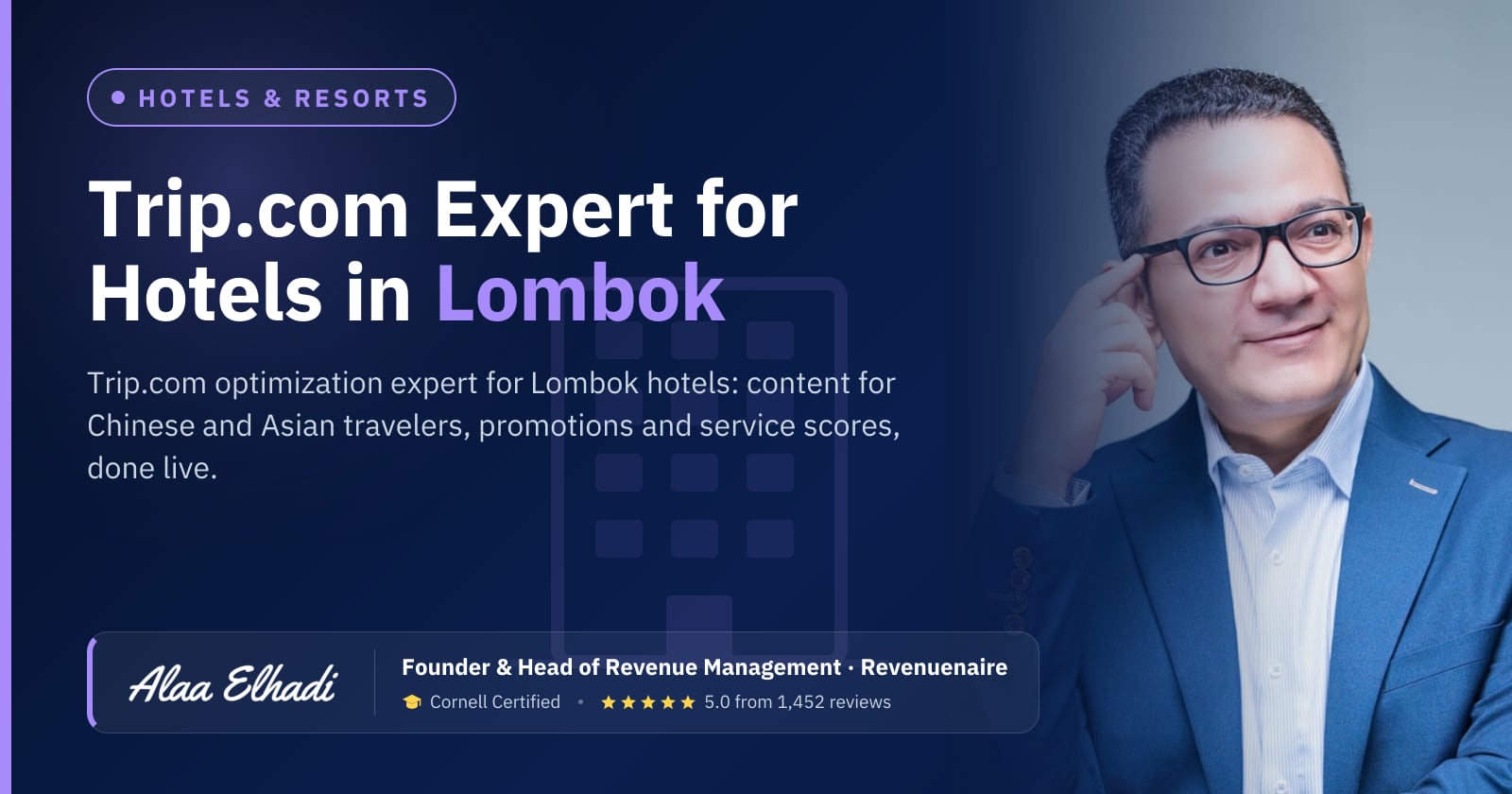 Trip.com Optimization Expert for Hotels in Lombok & the Gili Islands, Indonesia