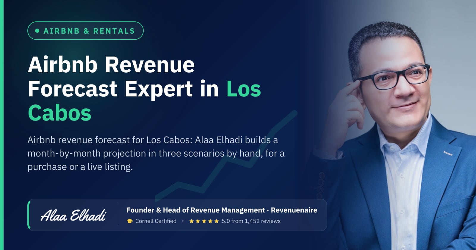 Airbnb Revenue Forecast Expert in Los Cabos, Mexico