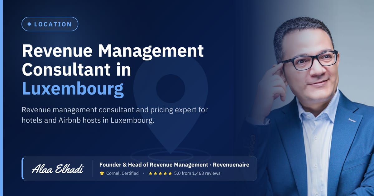 Revenue management consultant in Luxembourg, Luxembourg