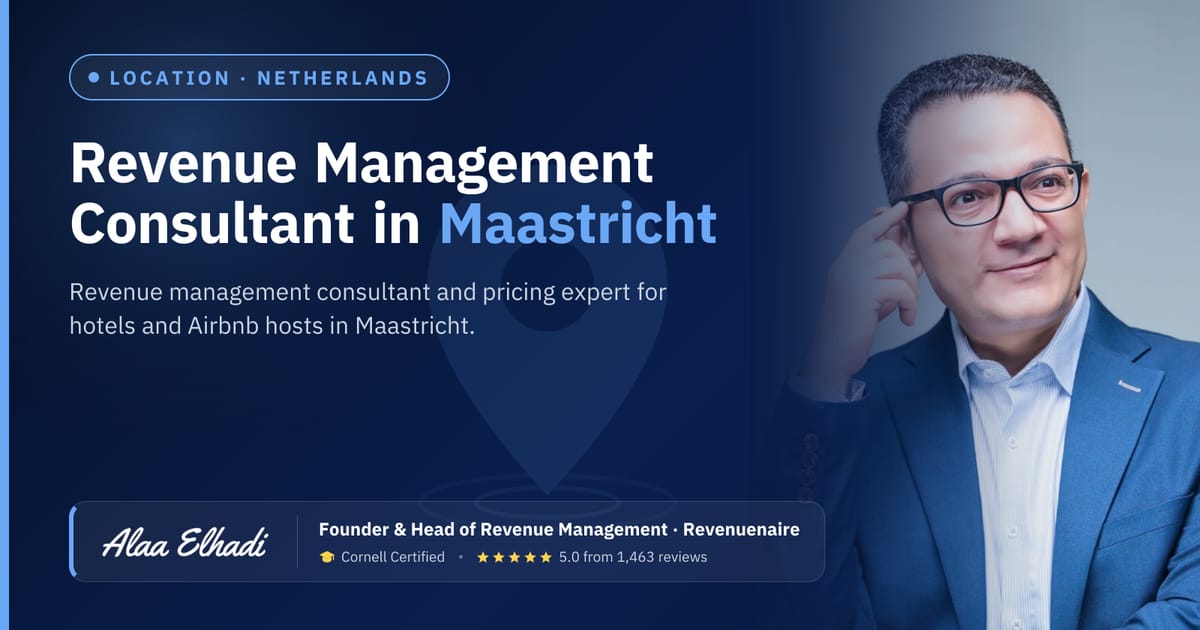 Revenue management consultant in Maastricht, Netherlands
