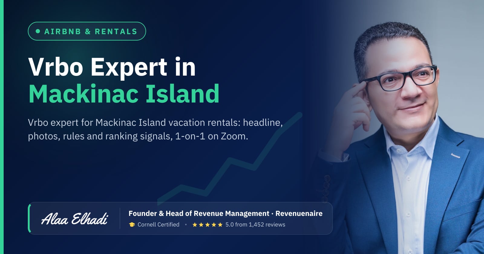 Vrbo Listing Optimization Expert in Mackinac Island & the Straits, United States
