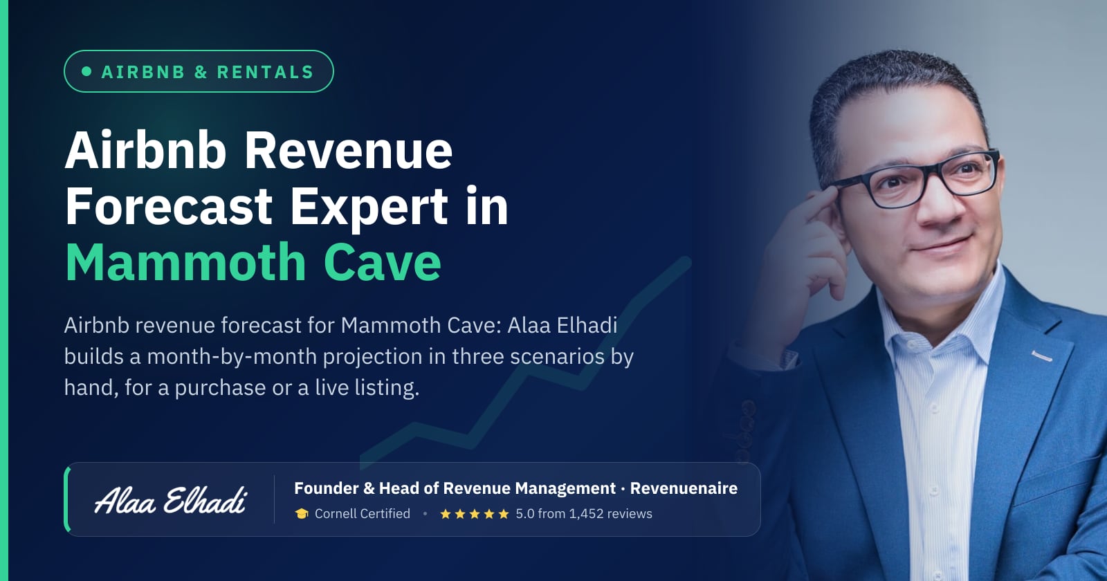 Airbnb Revenue Forecast Expert in Mammoth Cave & the Kentucky Lakes, United States