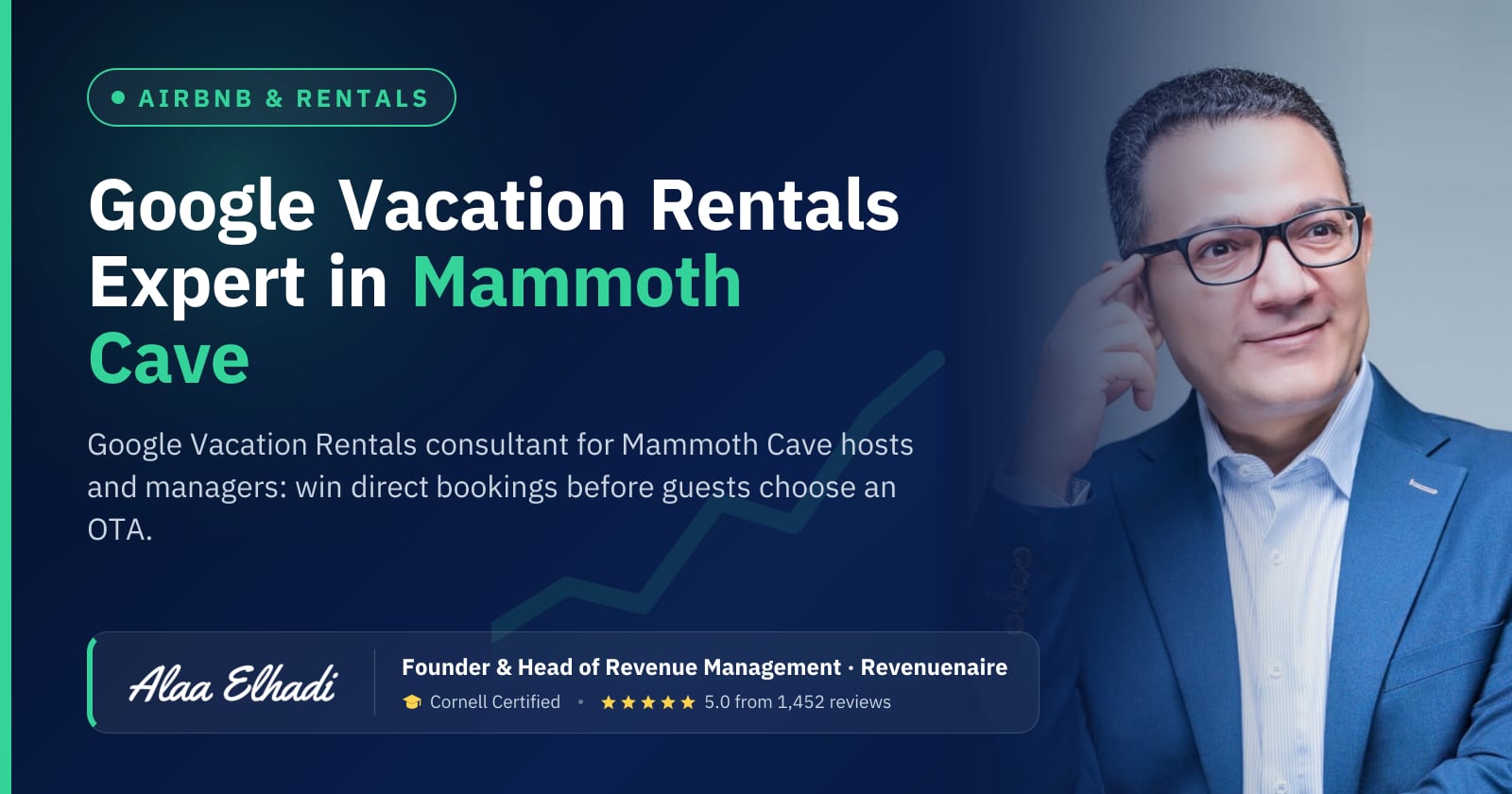 Google Vacation Rentals Expert in Mammoth Cave & the Kentucky Lakes, United States