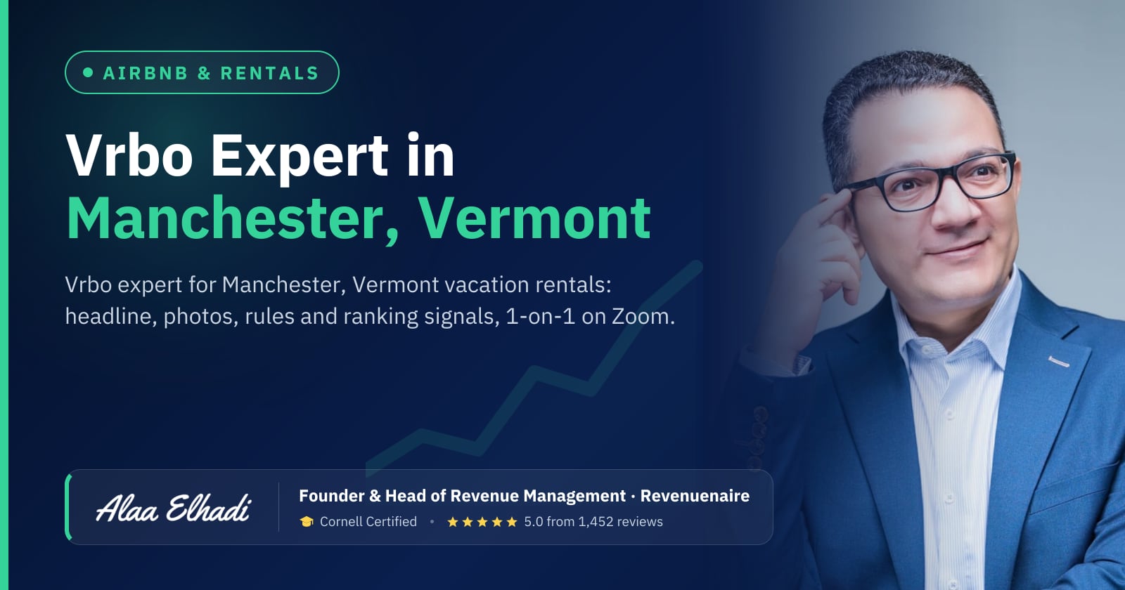 Vrbo Listing Optimization Expert in Manchester & Southern Vermont, United States