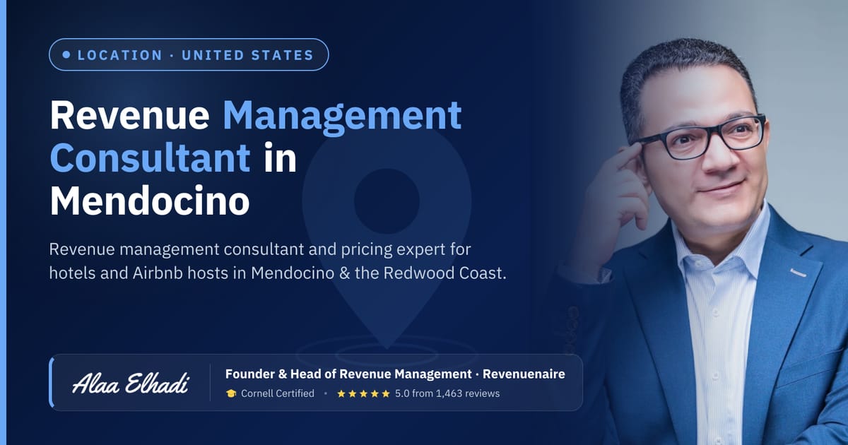 Revenue management consultant in Mendocino & the Redwood Coast, United States