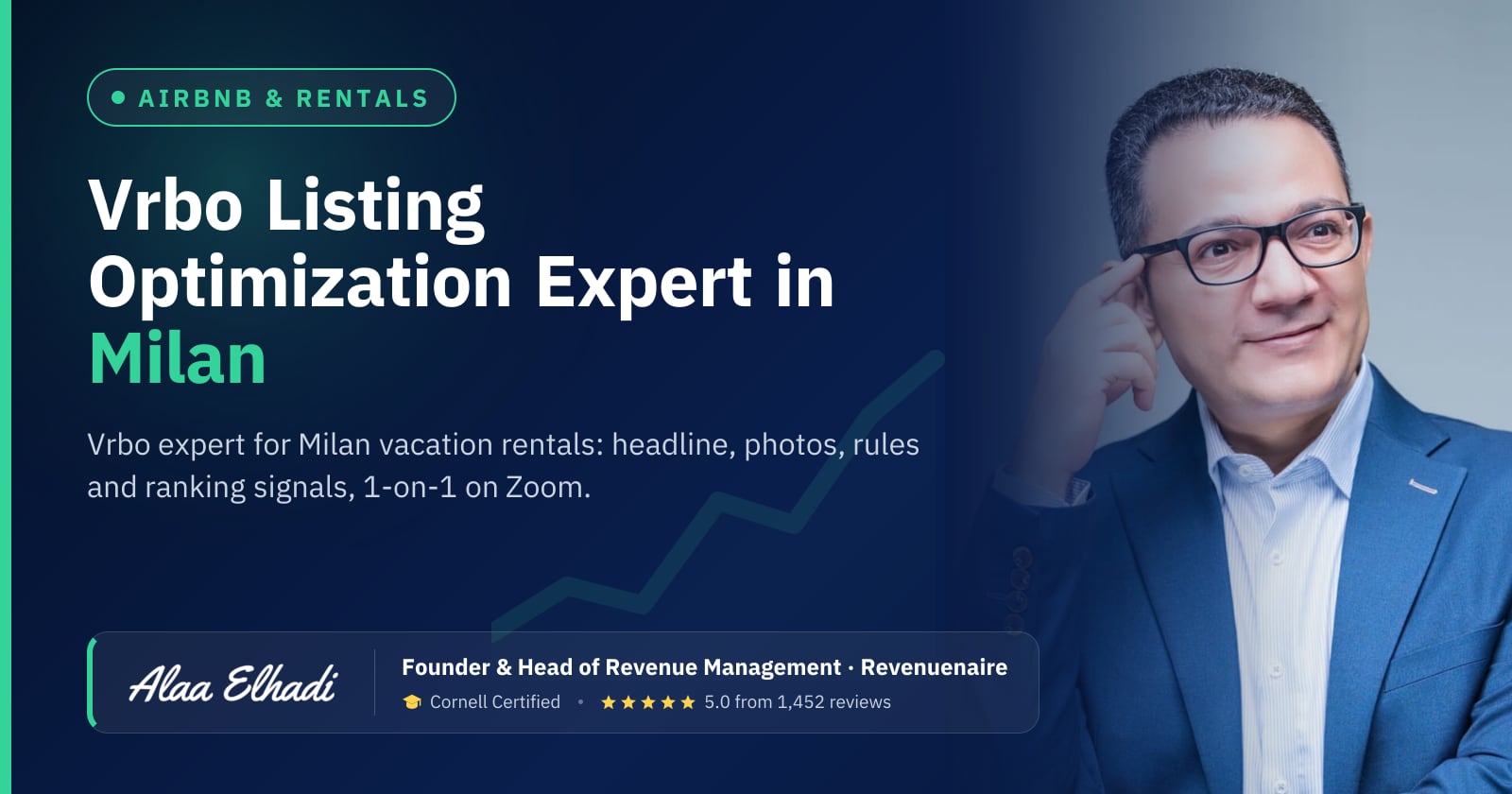 Vrbo Listing Optimization Expert in Milan, Italy