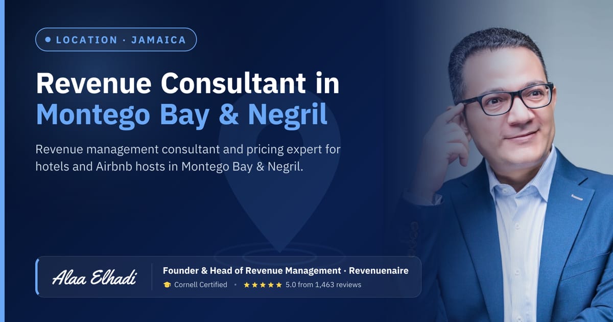Revenue management consultant in Montego Bay & Negril, Jamaica