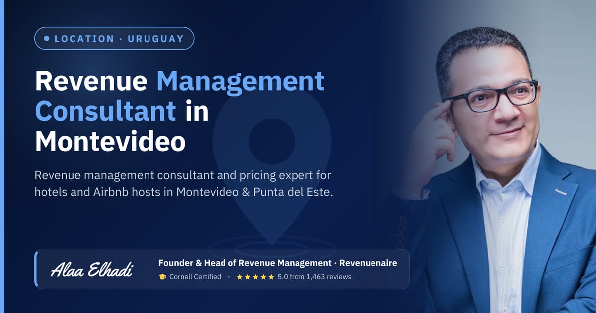 Revenue management consultant in Montevideo & Punta del Este, Uruguay