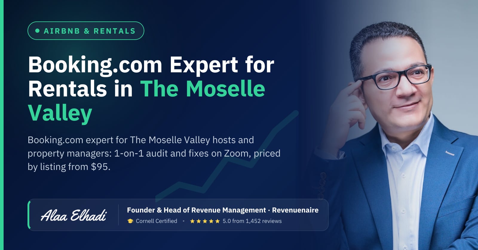 Booking.com Optimization Expert for Rentals in The Moselle Valley, Germany