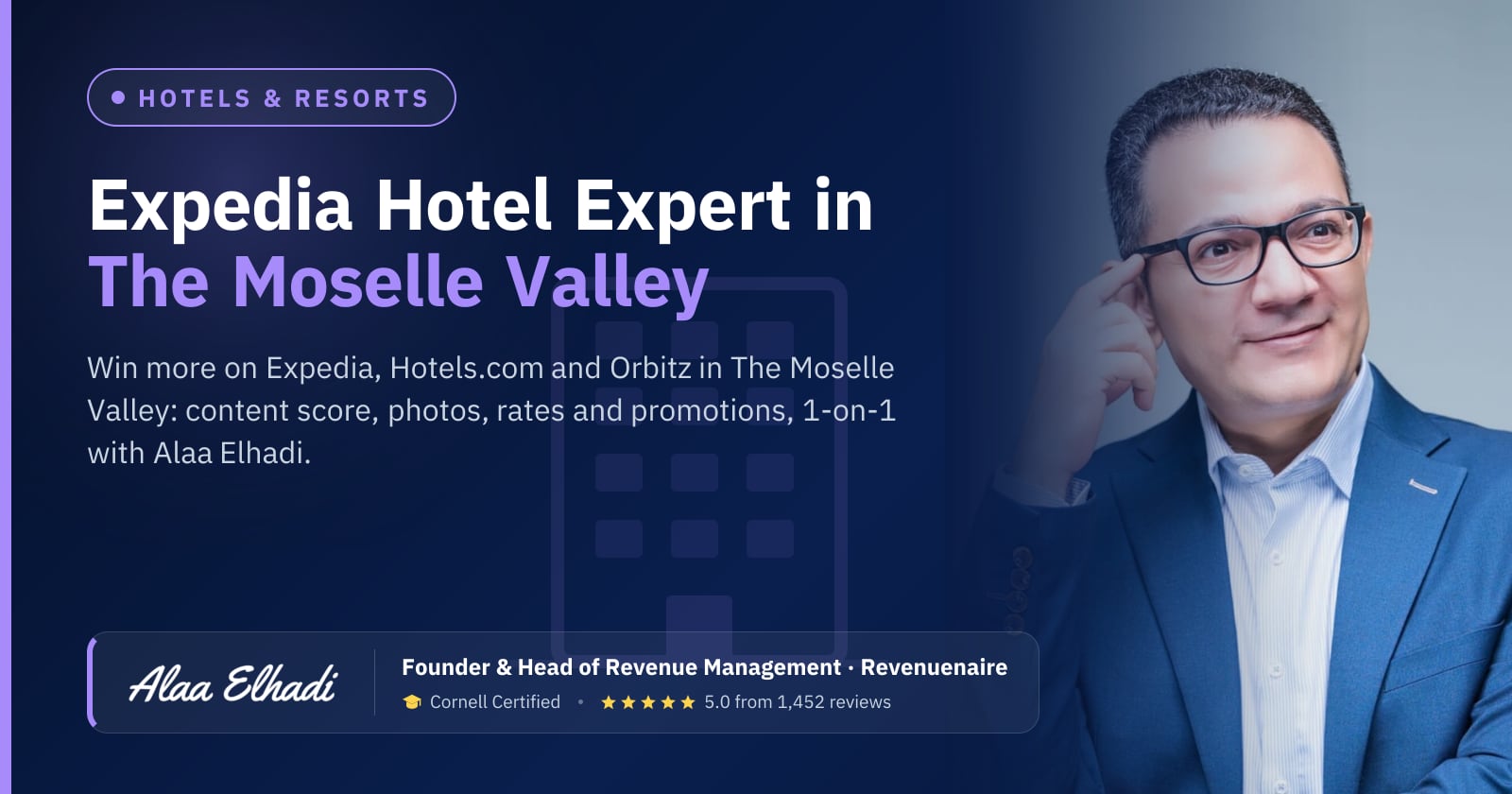Expedia Optimization Expert for Hotels in The Moselle Valley, Germany