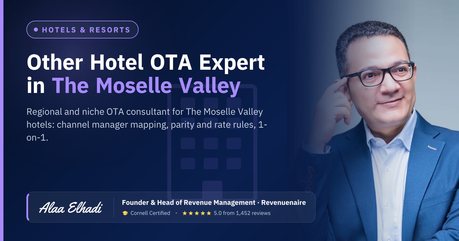 Regional Hotel OTA Optimization Expert in The Moselle Valley, Germany