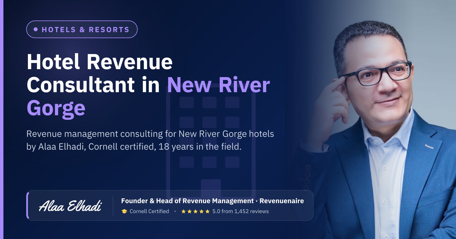 Hotel Revenue Management Consultant in New River Gorge, United States