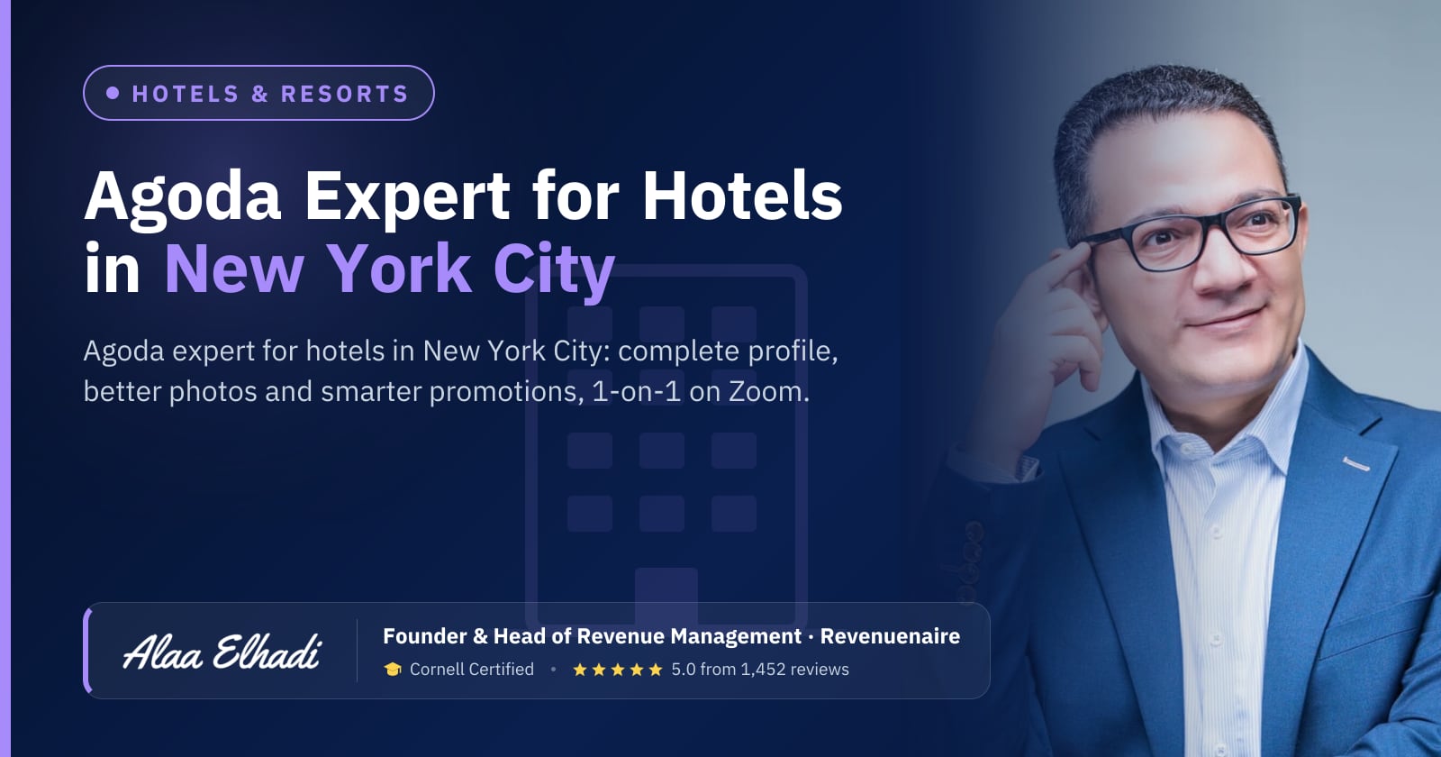 Agoda Optimization Expert for Hotels in New York City, United States
