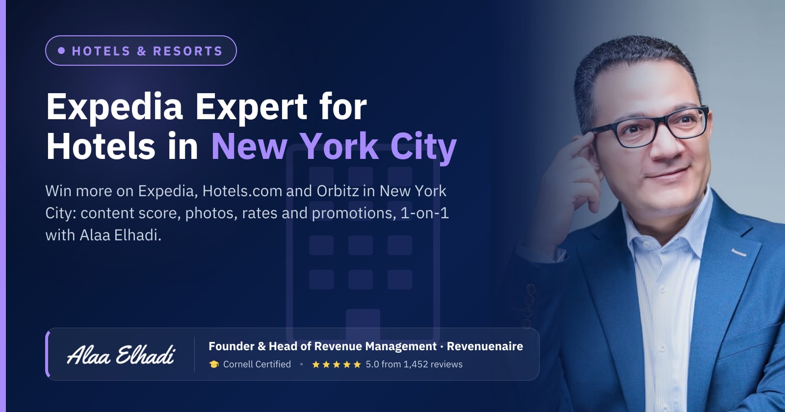 Expedia Optimization Expert for Hotels in New York City, United States
