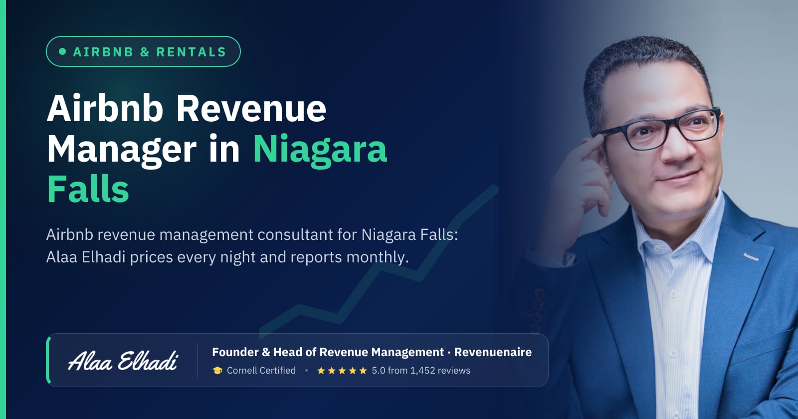 Airbnb Revenue Management Consultant in Niagara Falls & Niagara-on-the-Lake, Canada