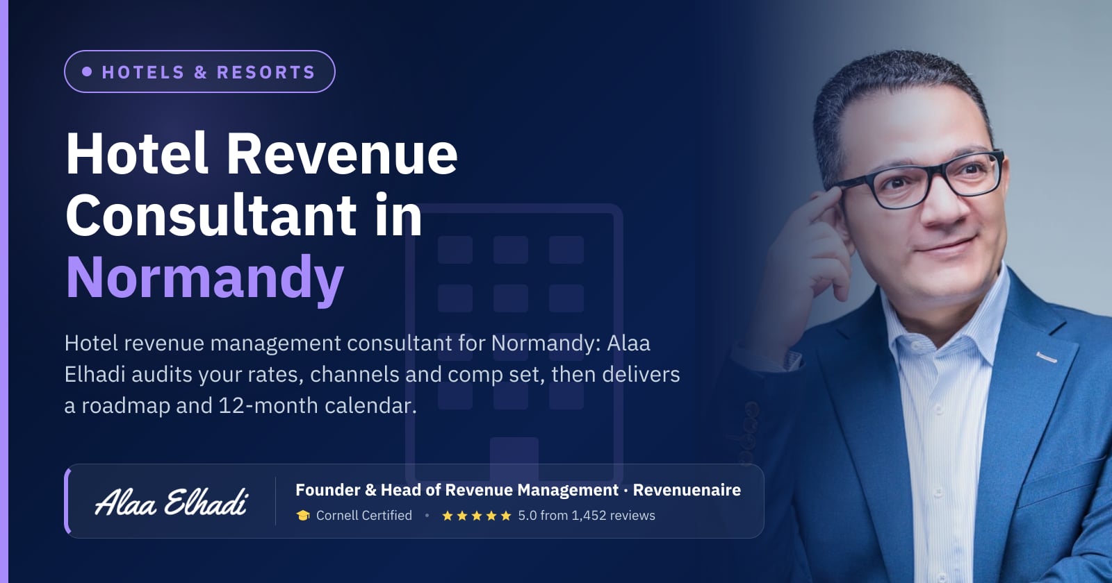 Hotel Revenue Management Consultant in Normandy (Deauville & Etretat), France
