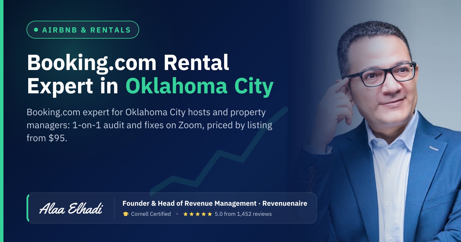 Booking.com Optimization Expert for Rentals in Oklahoma City & Broken Bow, United States