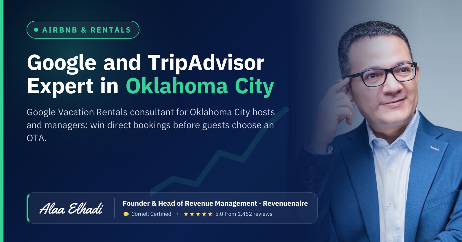 Google Vacation Rentals Expert in Oklahoma City & Broken Bow, United States