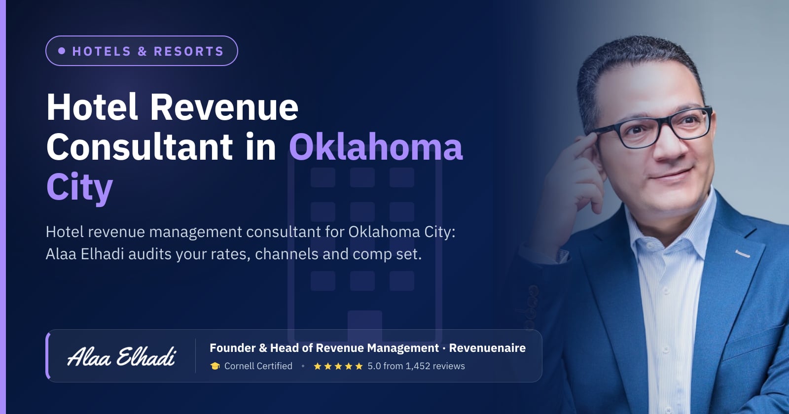 Hotel Revenue Management Consultant in Oklahoma City & Broken Bow, United States