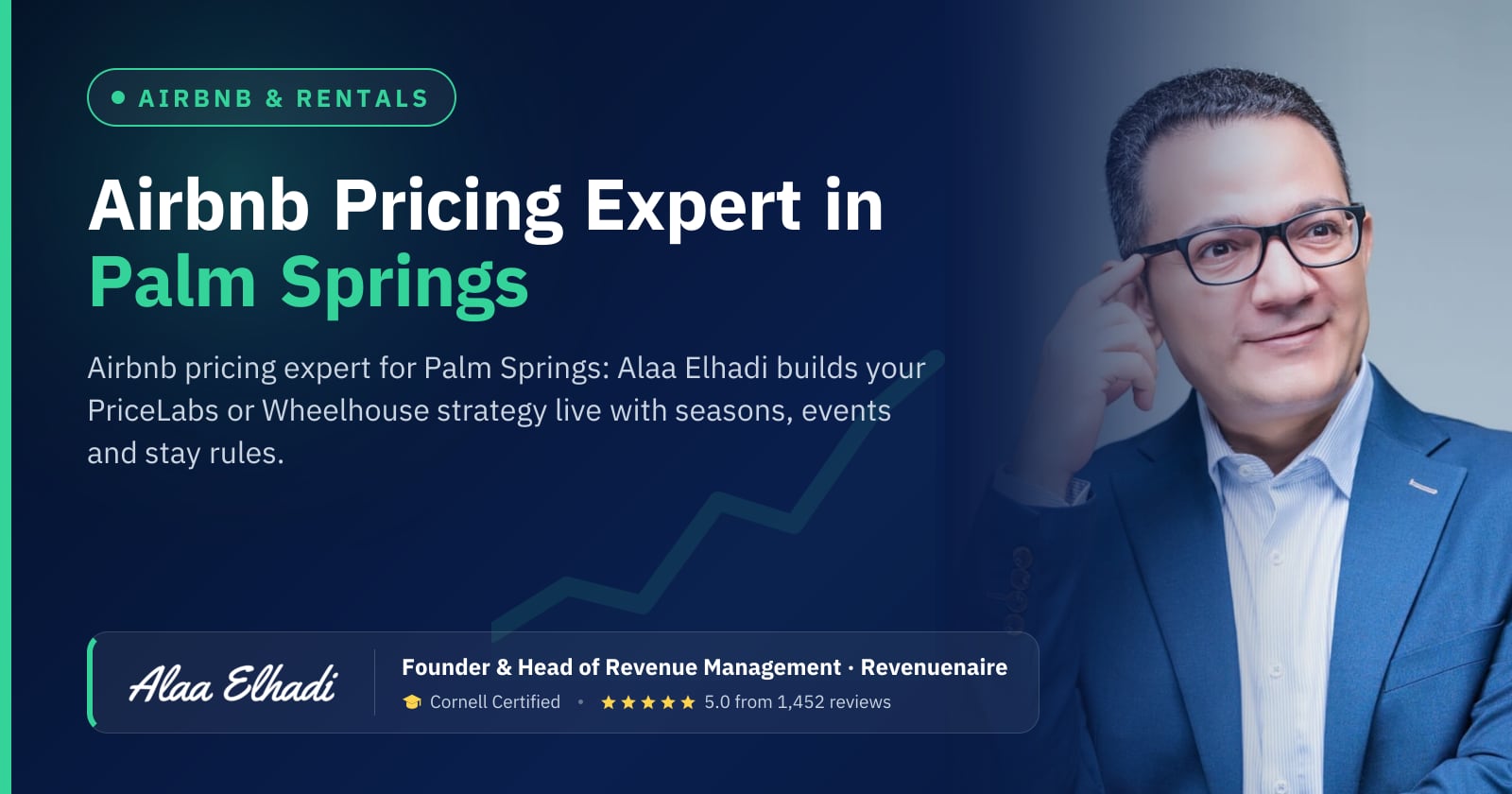 Airbnb Pricing Expert in Palm Springs & Coachella Valley, United States