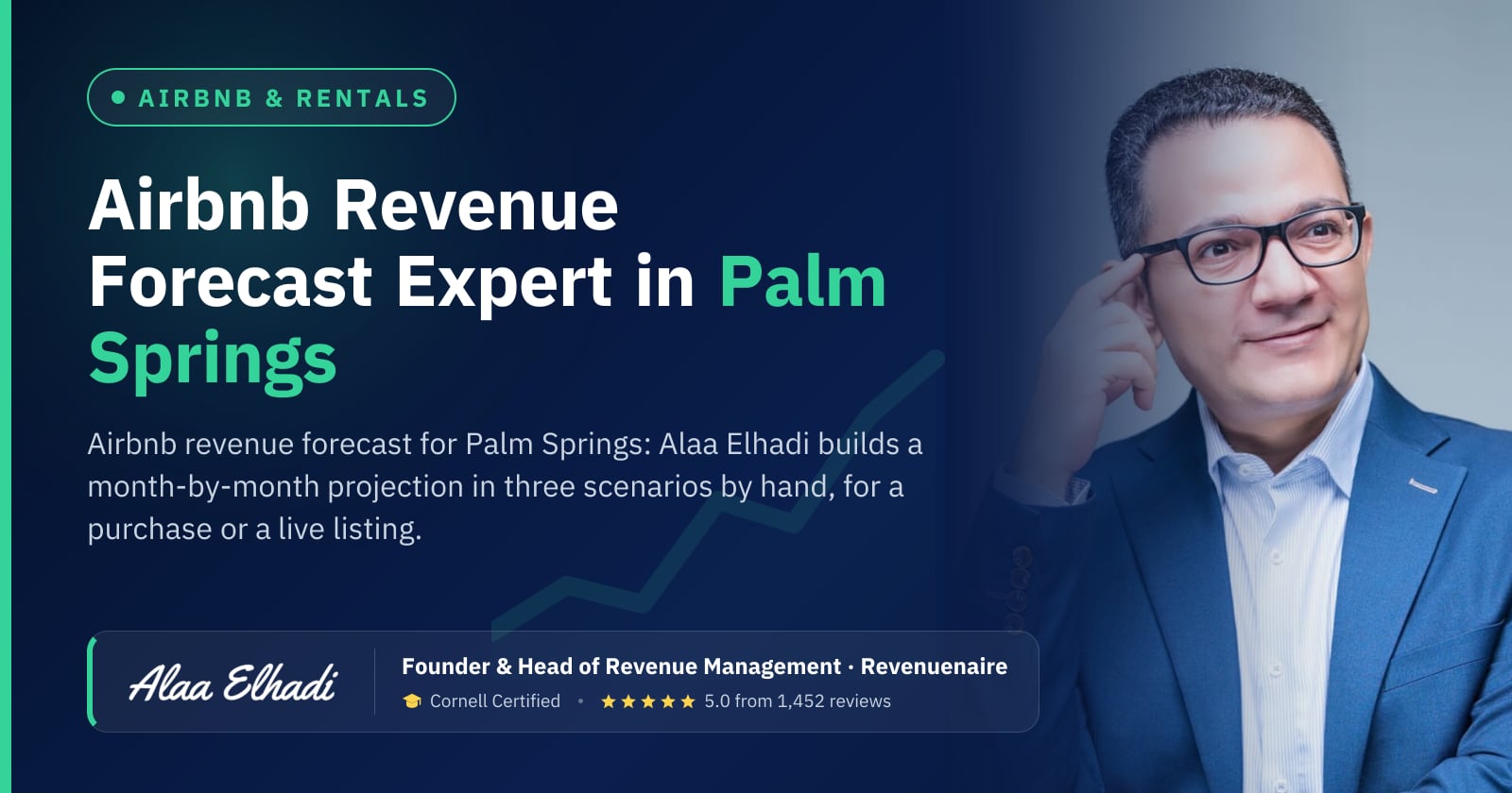 Airbnb Revenue Forecast Expert in Palm Springs & Coachella Valley, United States
