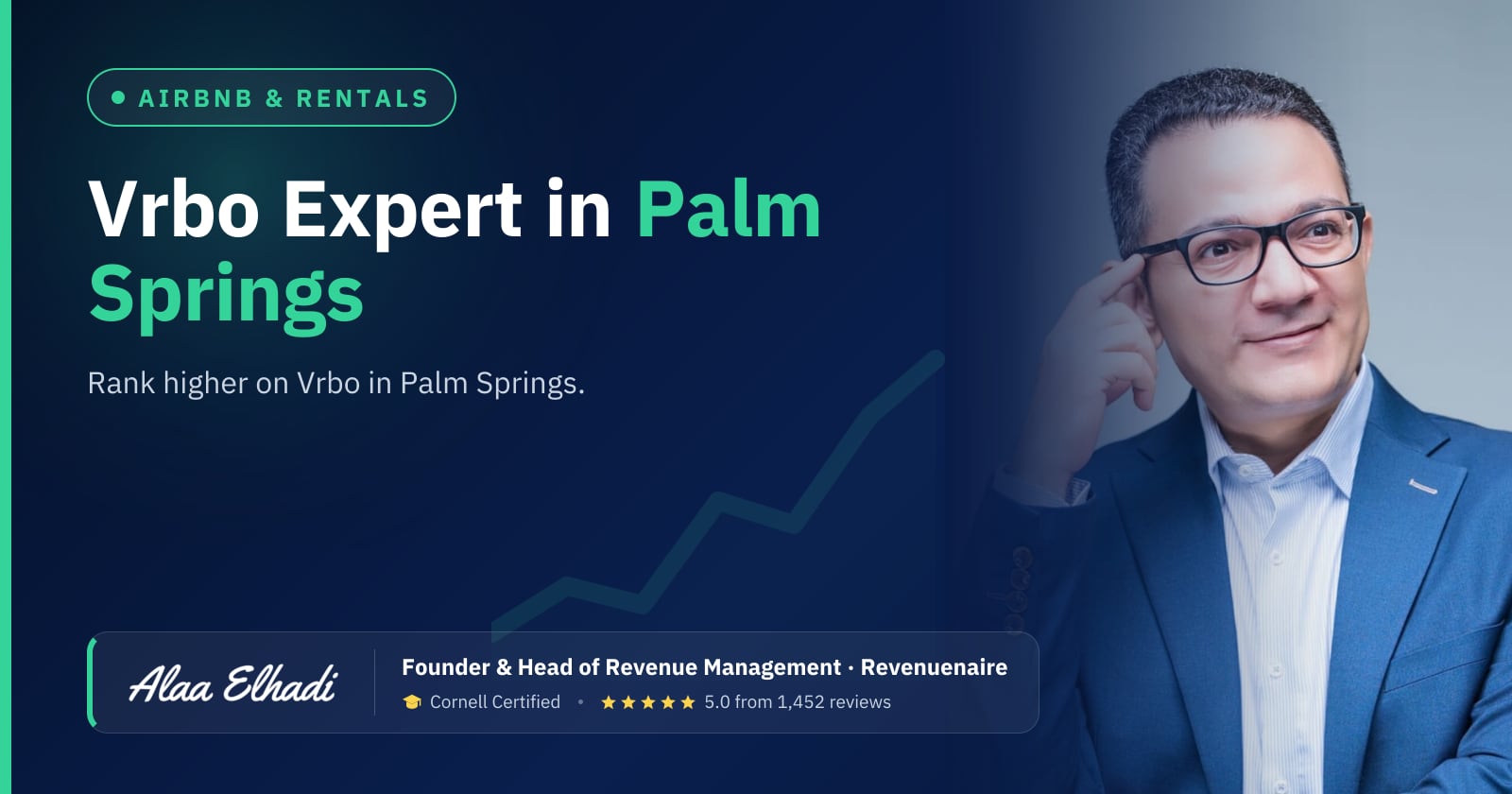 Vrbo Listing Optimization Expert in Palm Springs & Coachella Valley, United States