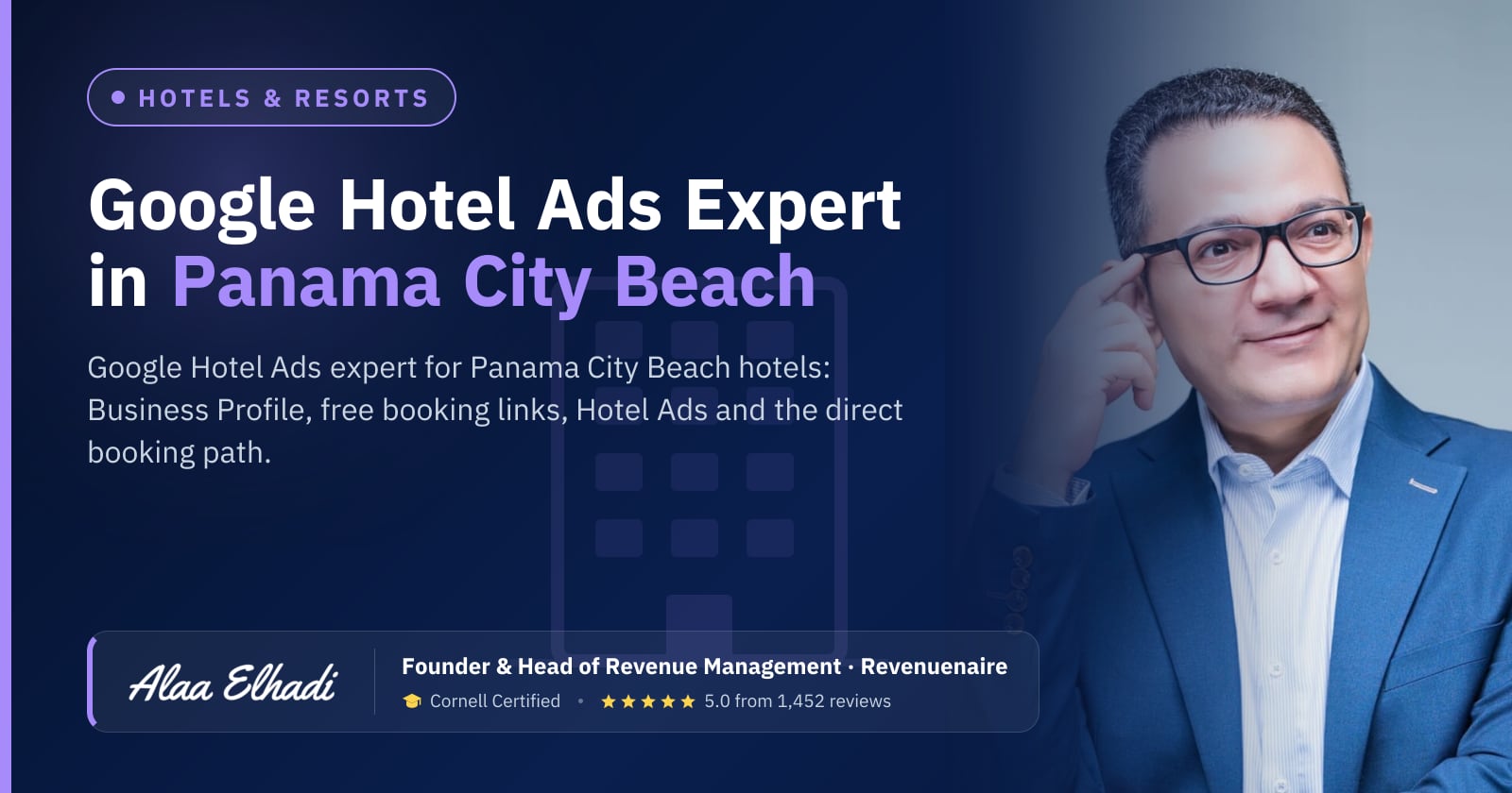 Google Hotel Ads Expert in Panama City Beach & Pensacola, United States