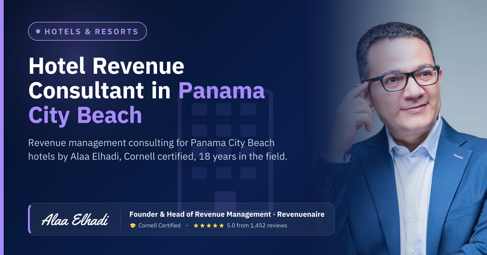 Hotel Revenue Management Consultant in Panama City Beach & Pensacola, United States