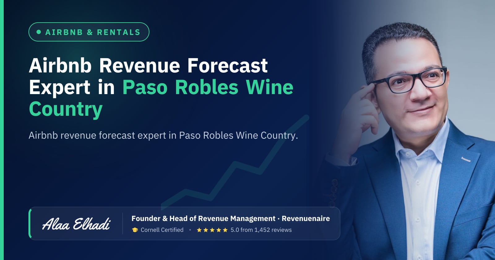 Airbnb Revenue Forecast Expert in Paso Robles Wine Country, United States