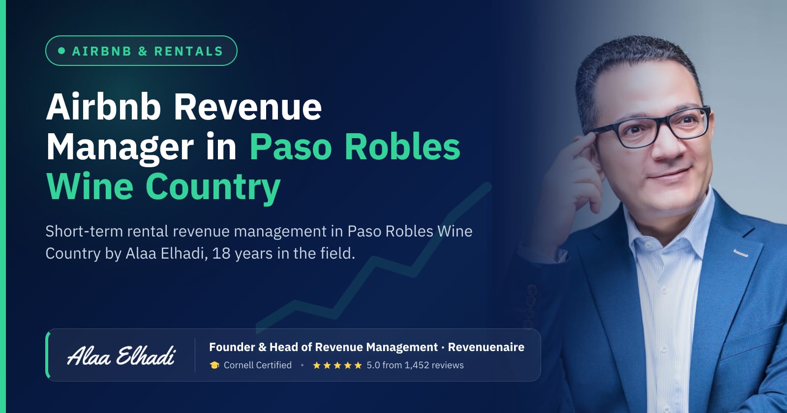 Airbnb Revenue Management Consultant in Paso Robles Wine Country, United States