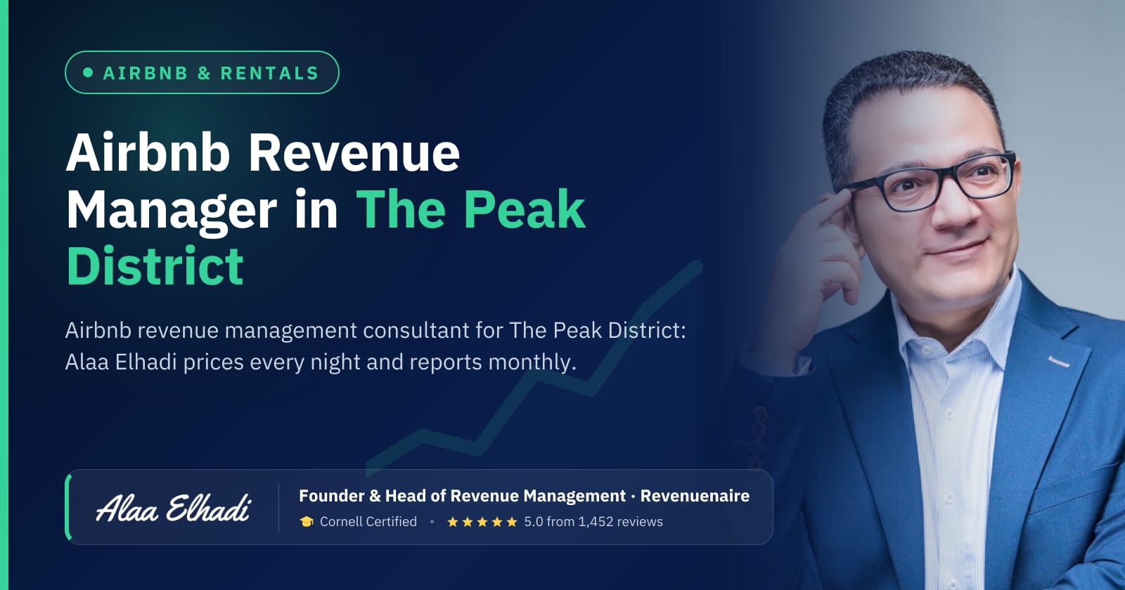 Airbnb Revenue Management Consultant in The Peak District, United Kingdom