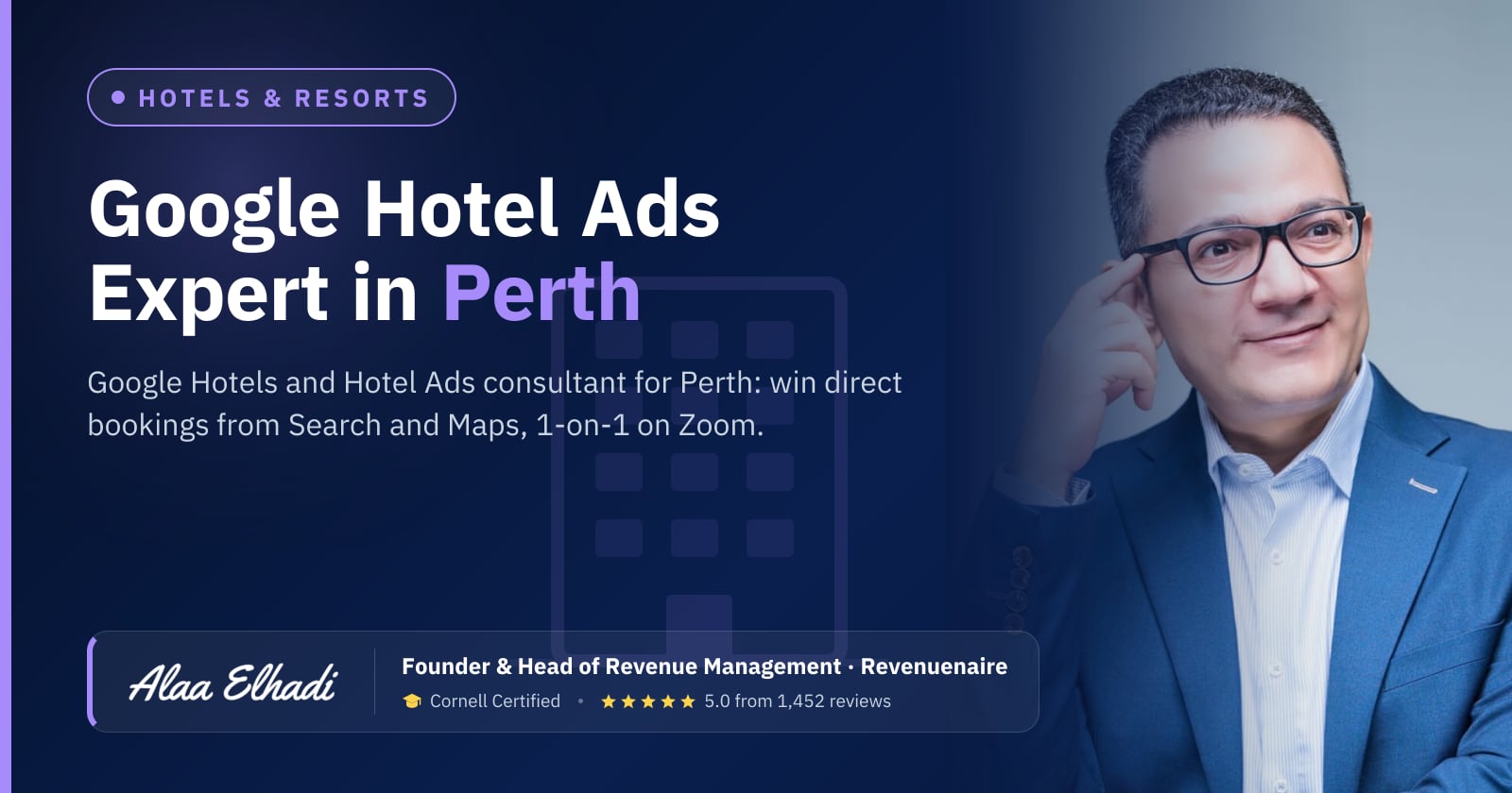 Google Hotel Ads Expert in Perth & Margaret River, Australia