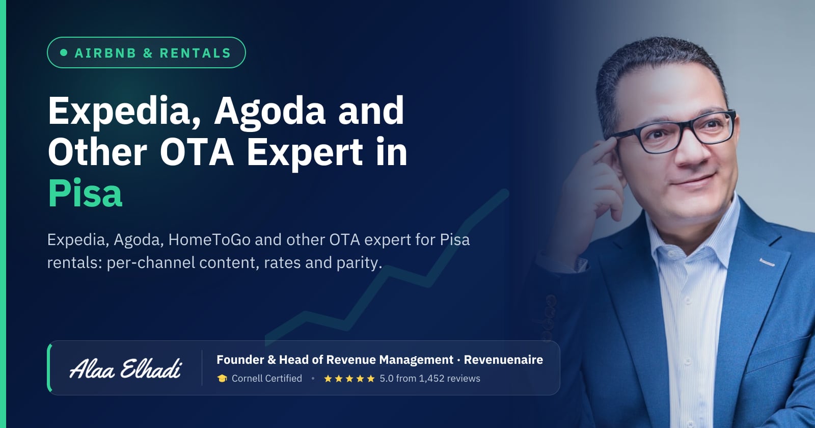 Expedia, Agoda and Other OTA Expert in Pisa & Lucca, Italy