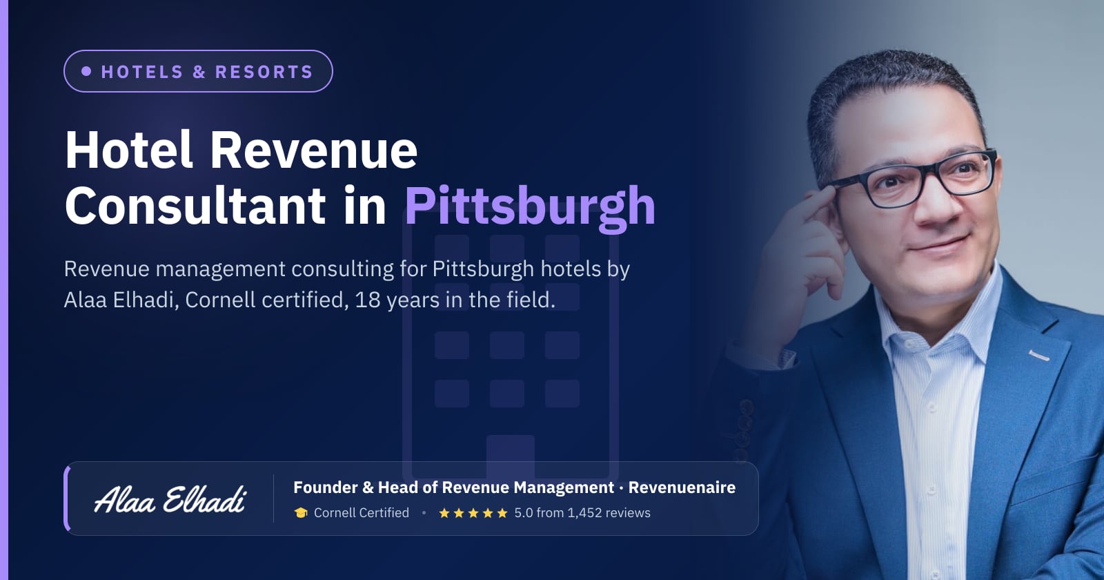 Hotel Revenue Management Consultant in Pittsburgh, United States