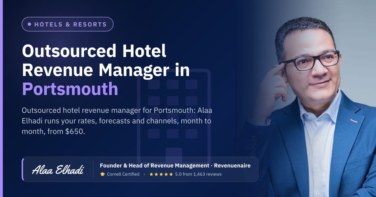 Outsourced Hotel Revenue Manager in Portsmouth & the New Hampshire Seacoast, United States