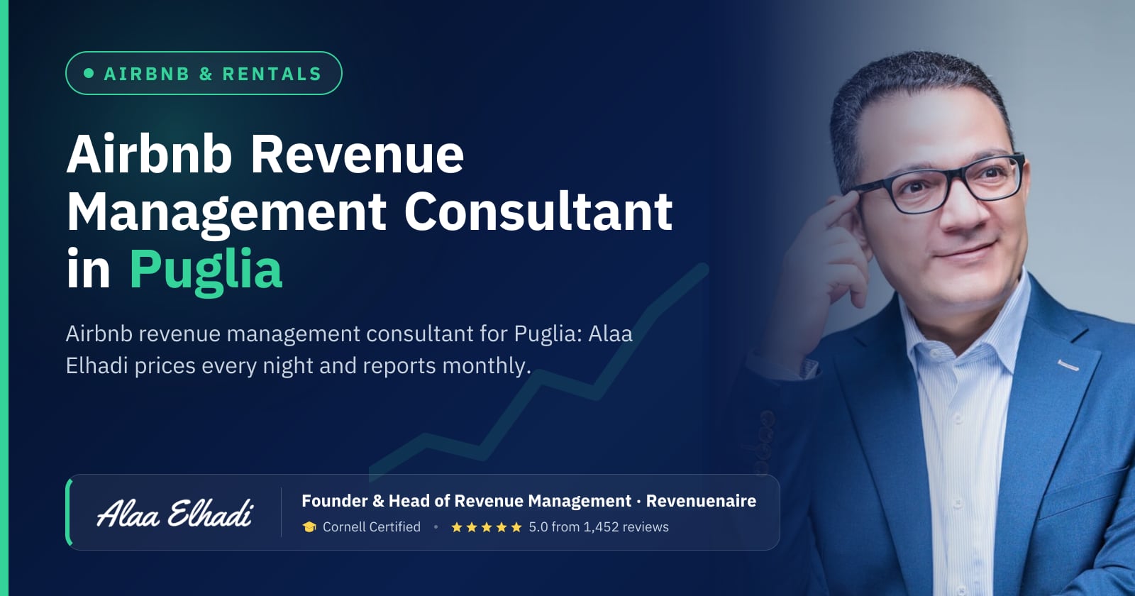 Airbnb Revenue Management Consultant in Puglia & Bari, Italy