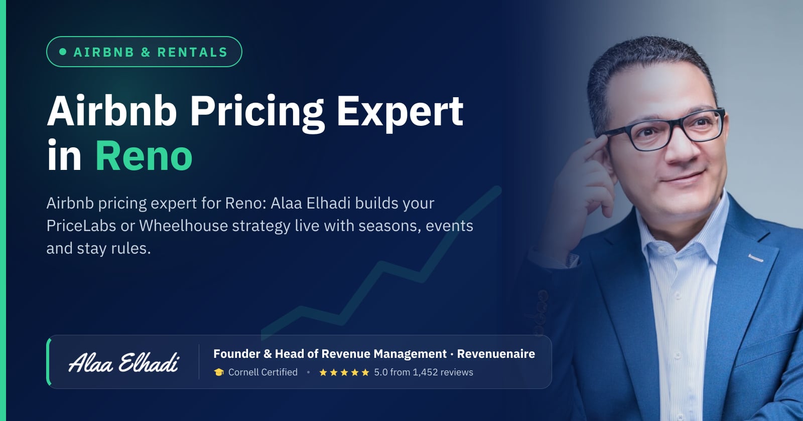 Airbnb Pricing Expert in Reno, United States
