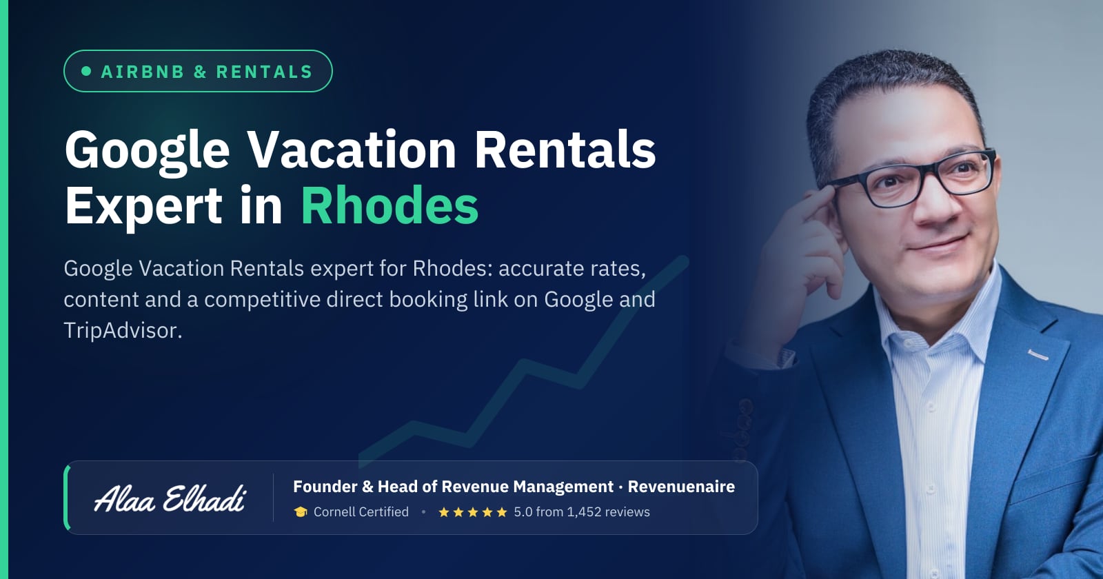 Google Vacation Rentals Expert in Rhodes & Kos, Greece